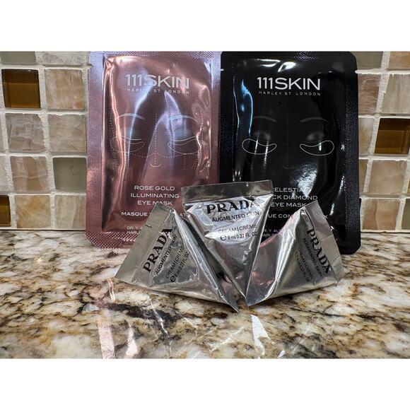 111Skin Eye Mask Duo & PRADA Augmented Skin Cream Crème - Picture 3 of 3